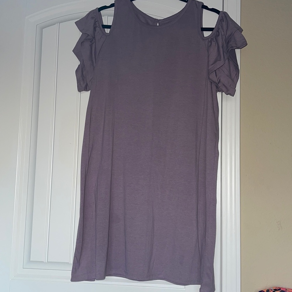 Off the shoulder dress